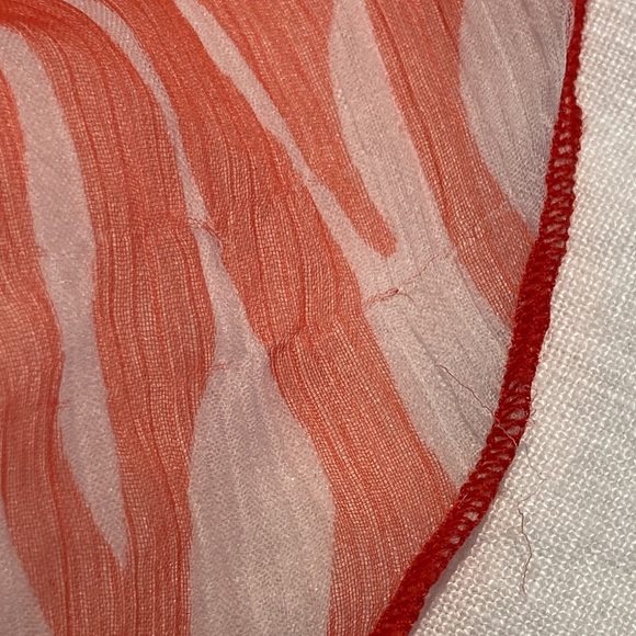 Fornash zebra boa scarf orange Oprah’s Fav - Picture 13 of 14